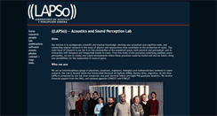 Desktop Screenshot of lapso.org
